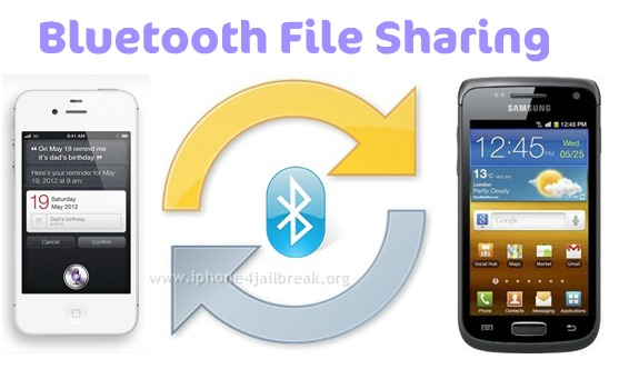 Bluetooth file sharing