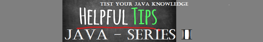 Java Tips