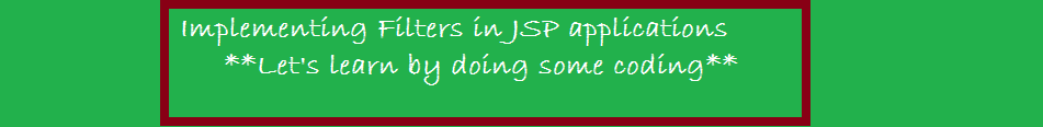 JSP Filter