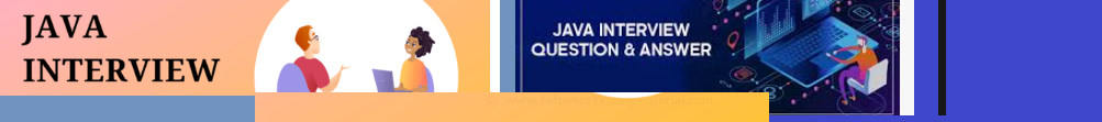 Java interview questions and answers